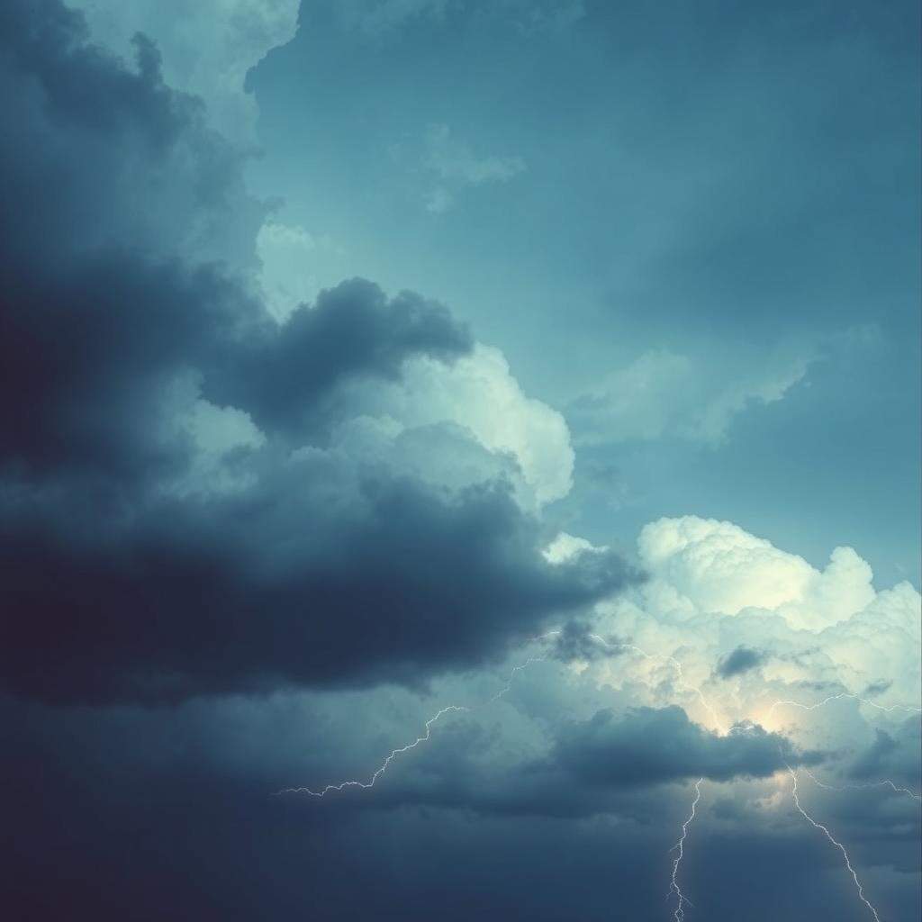 Thunder and lightning