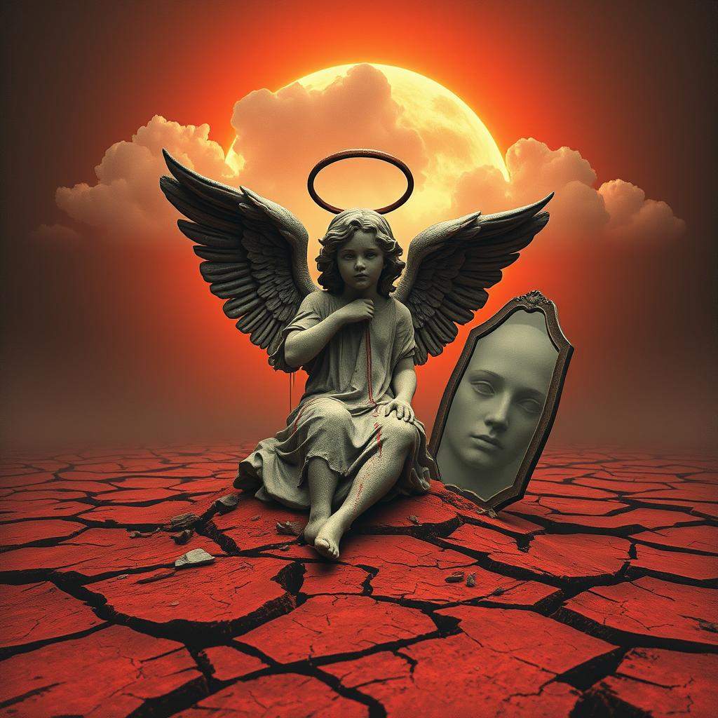 Fallen Angel with a Rusty Halo