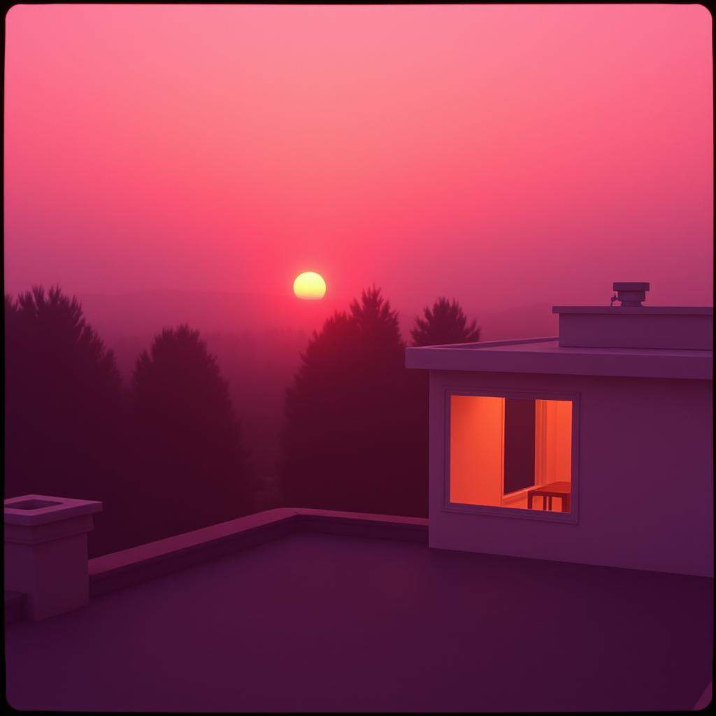 Rooftop Sunset