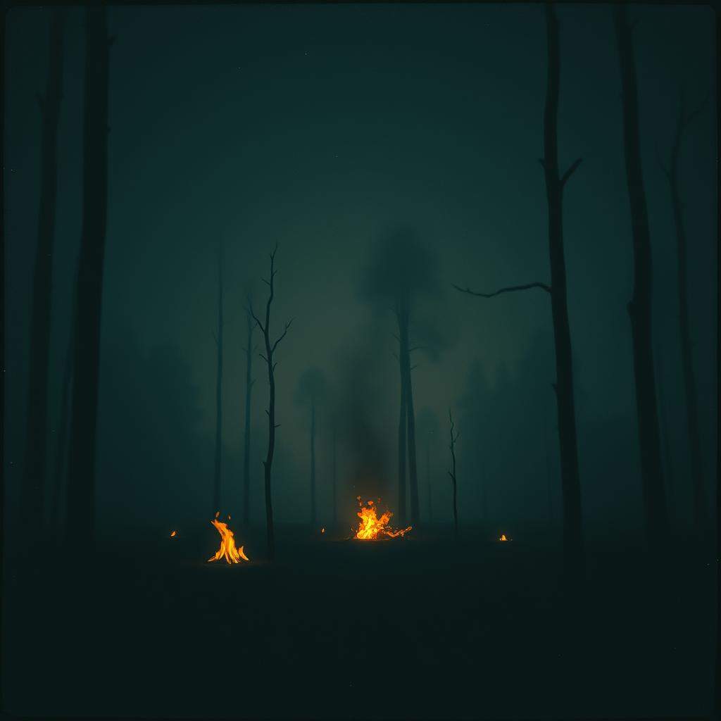 Till the Night took our Flames