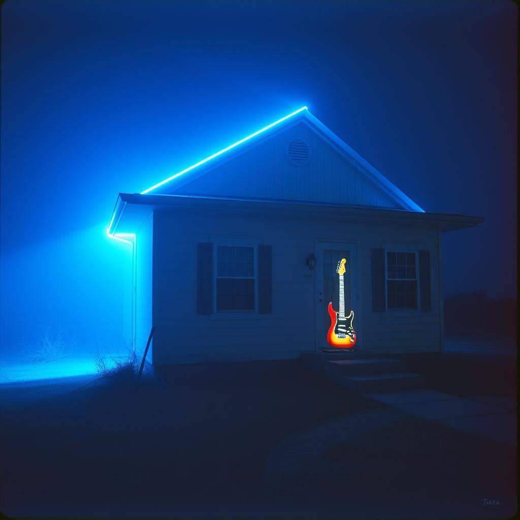 Balada latina romántica con guitarra, EDM, masculina.