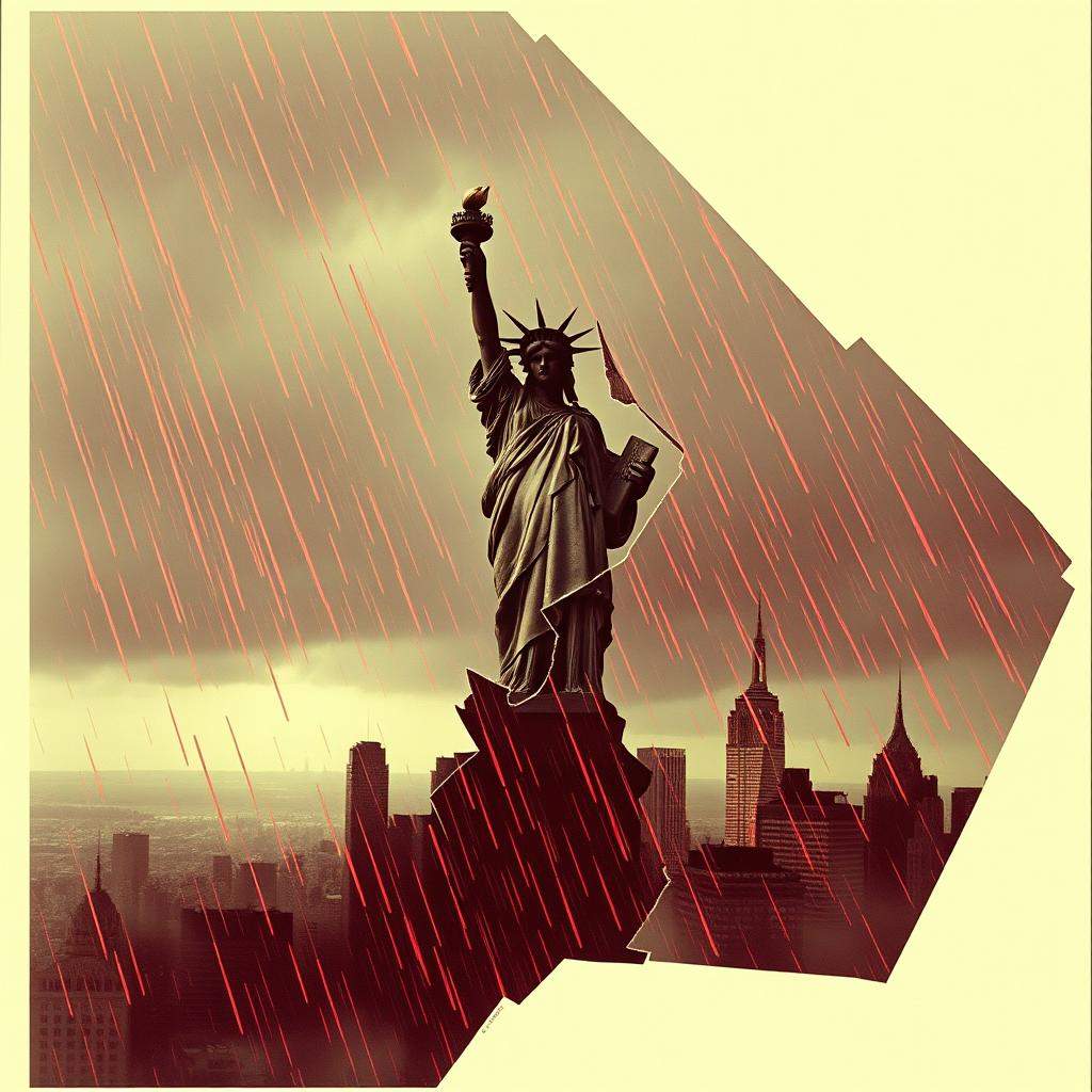 Lady Liberty is dead