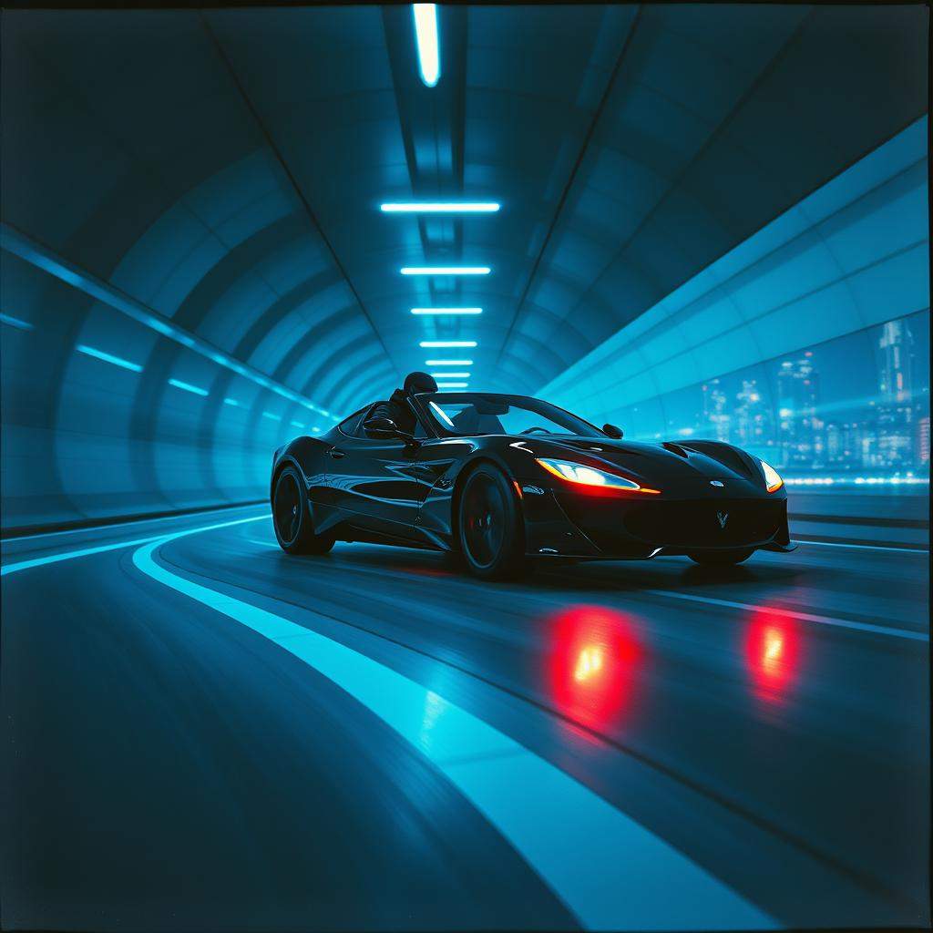 Jäger auf der Autobahn