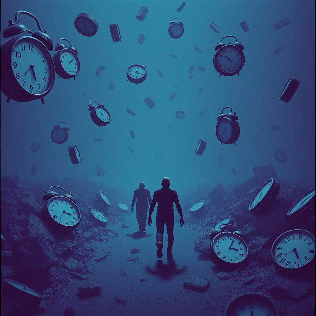 Daydreaming walking dead.