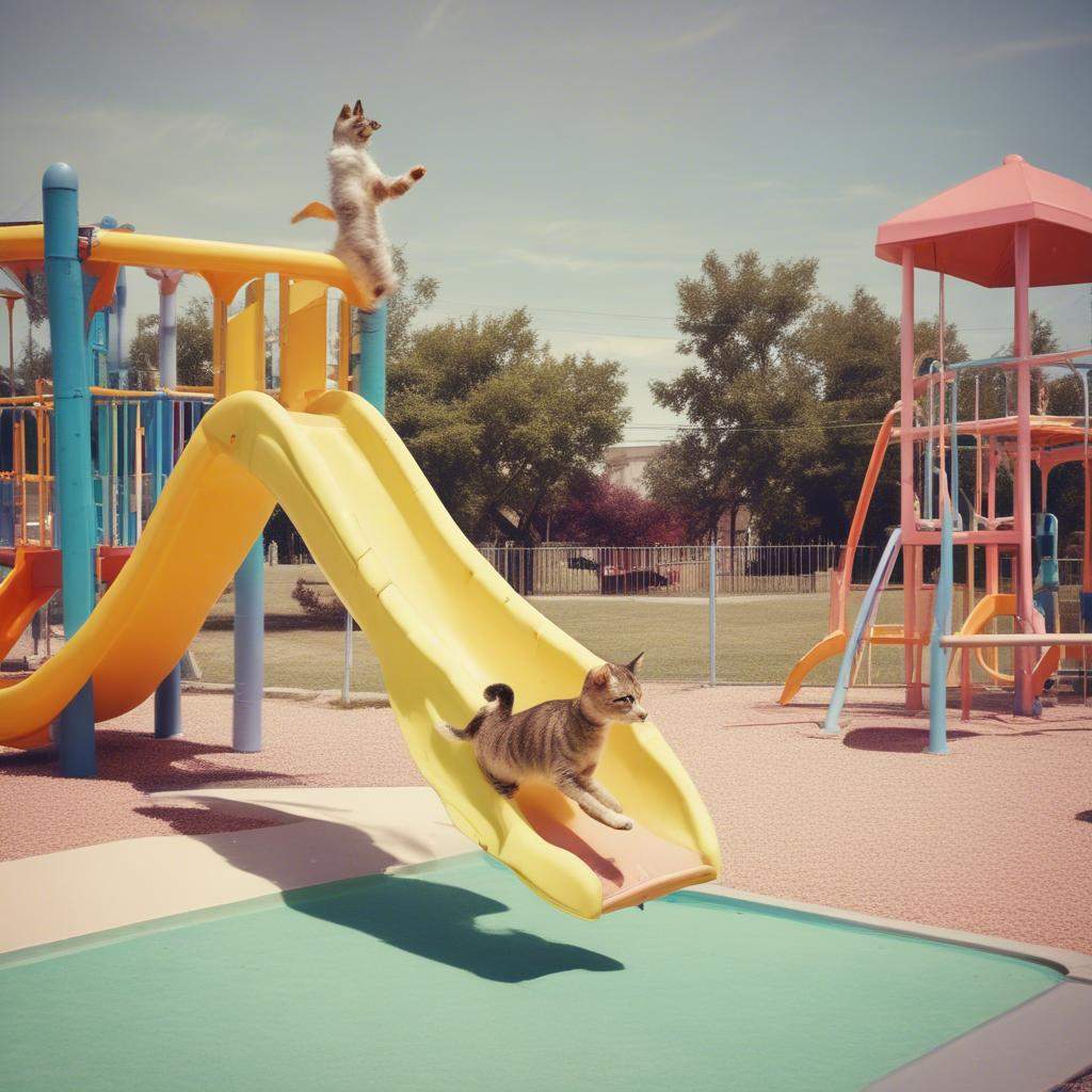 Cats and Dogs in the Playyard
