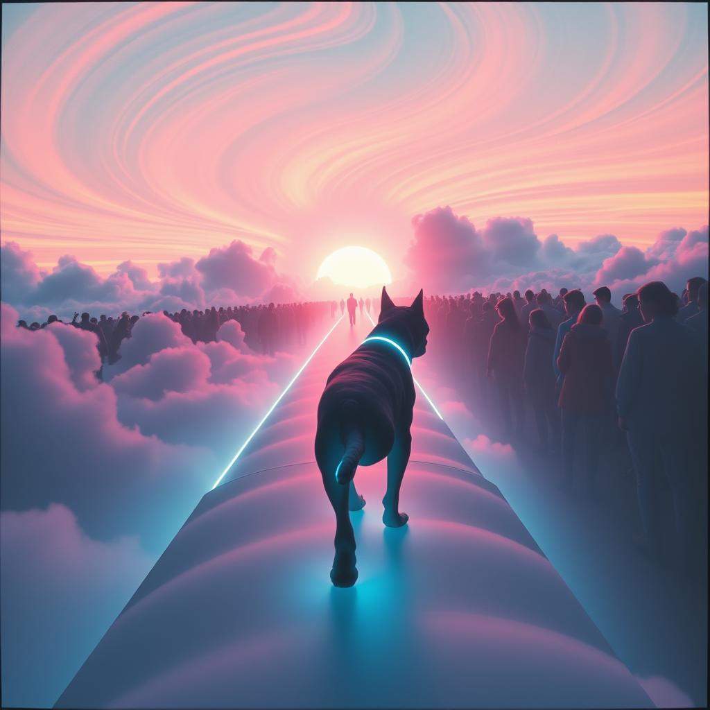 Title: My Dog.  Mike White Cloudwalker