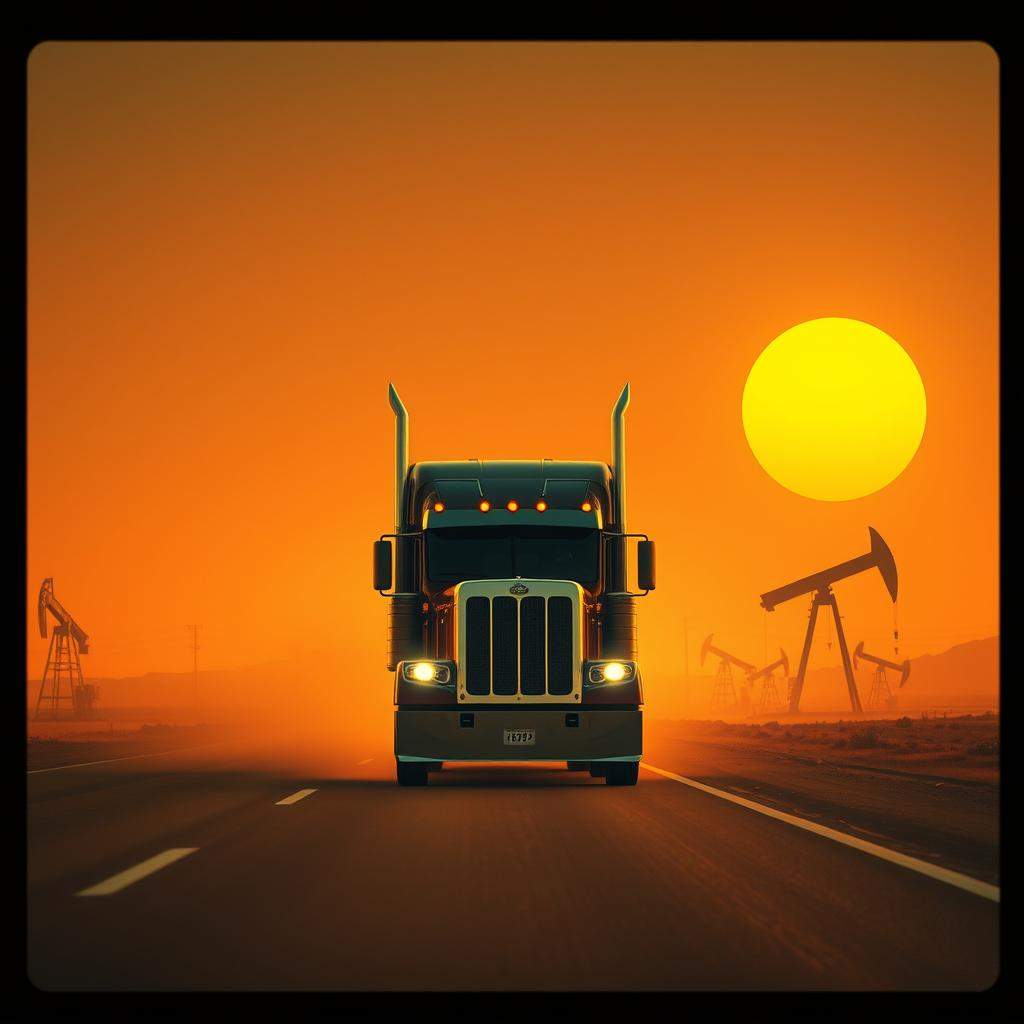 Black and yellow (big rig version)