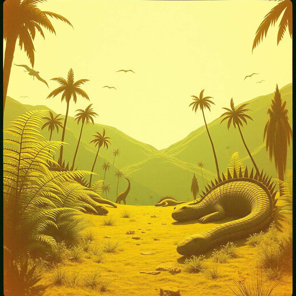 Mesozoikum - Blüte der Jura (Japanese Version)