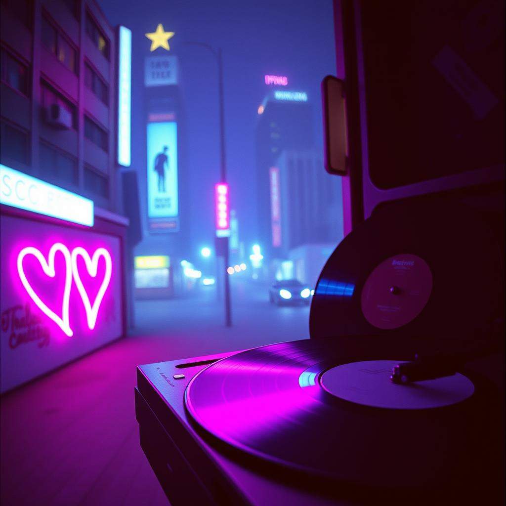 Neon heartbreak