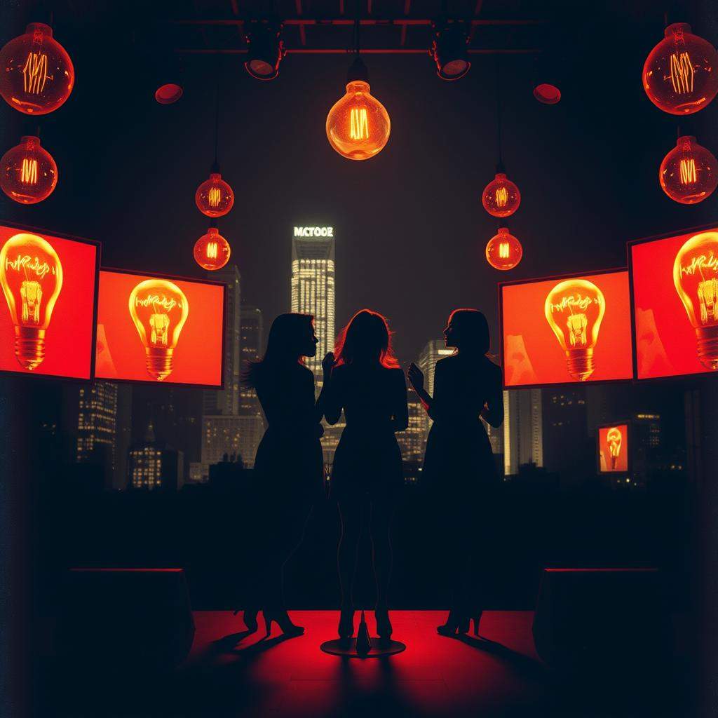 AMERICA- Big swing girl group, motionless in white