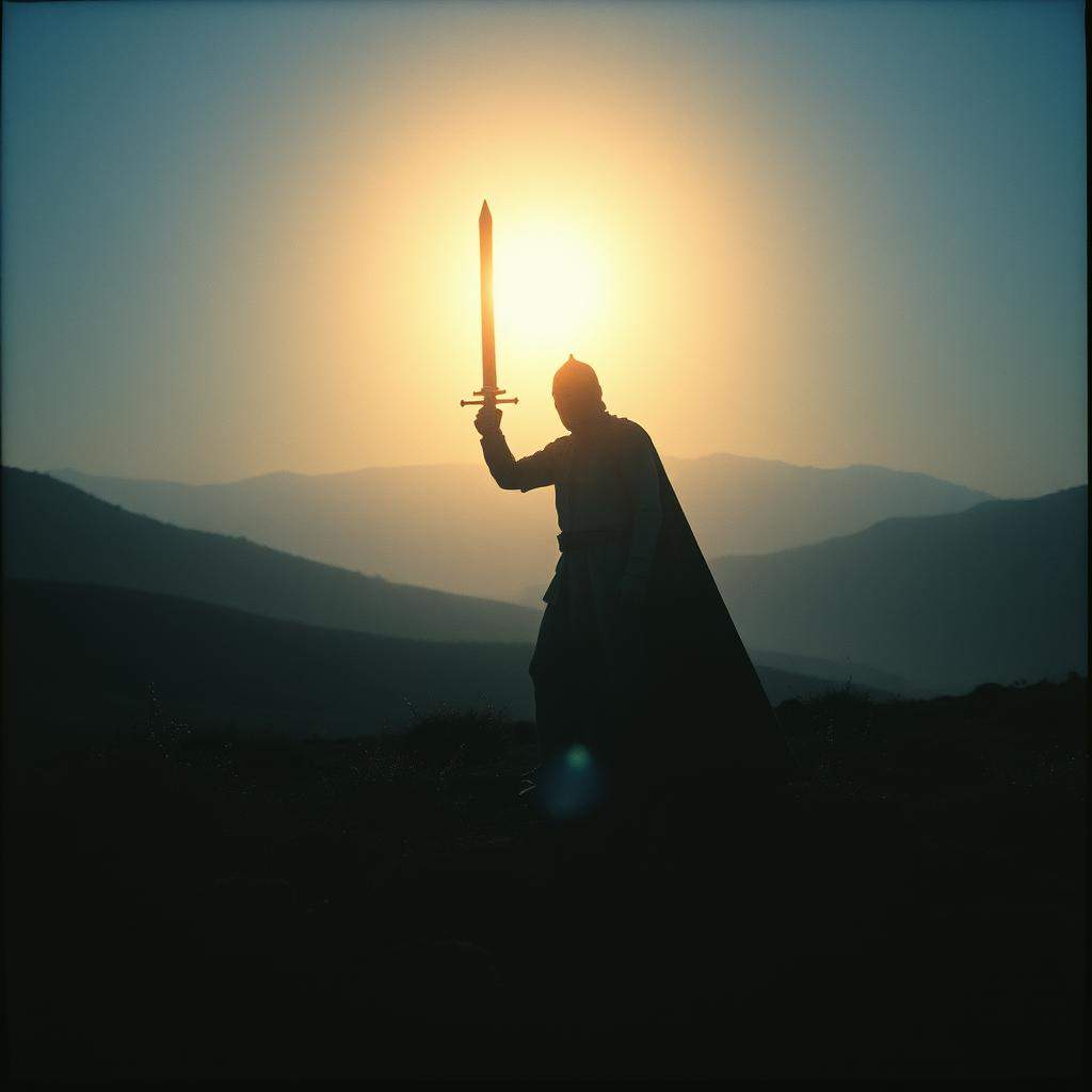 Knight of Light Amid Endless Darkness