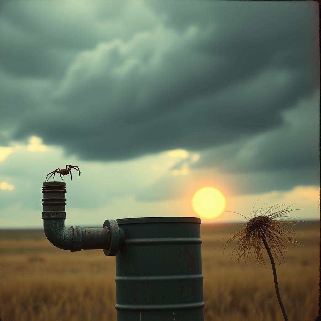 Stubborn as a Spider (itsy-bitsy spider)