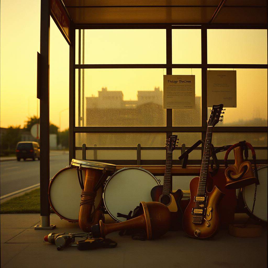 Buss stop chronical.