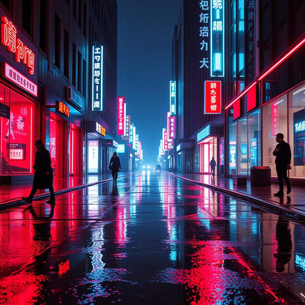 The Rain Falling Down (Nearly a Torrential Downpour)