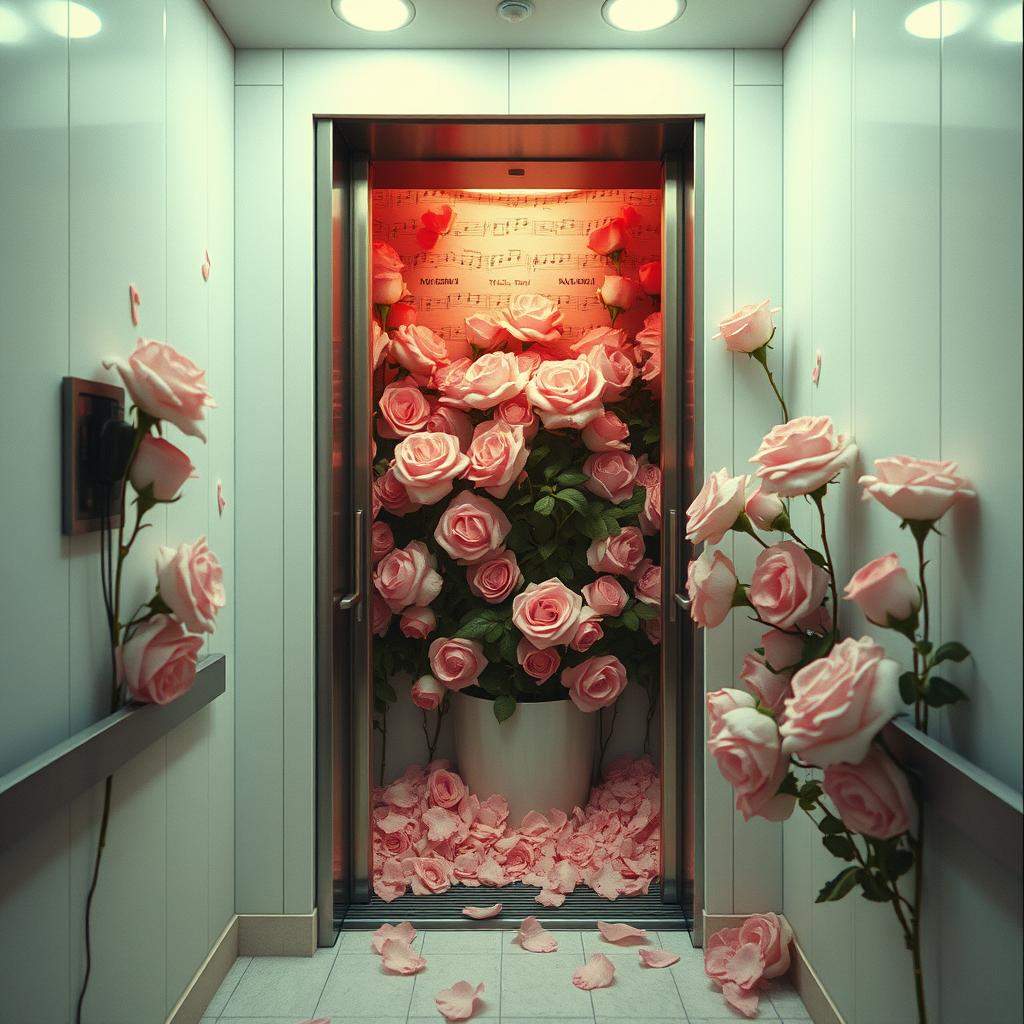 Viagem de elevador acaba em amor