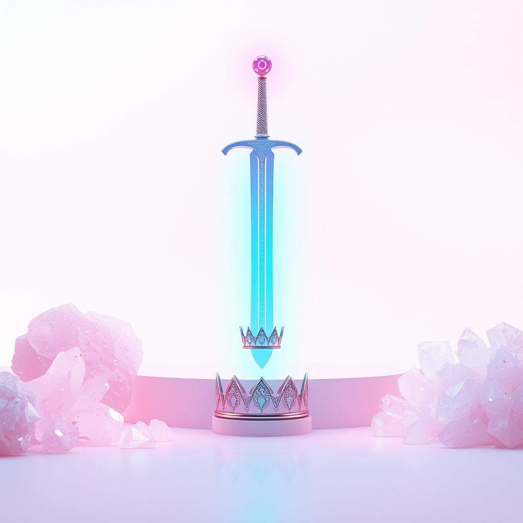 Sparkling Silver Sword