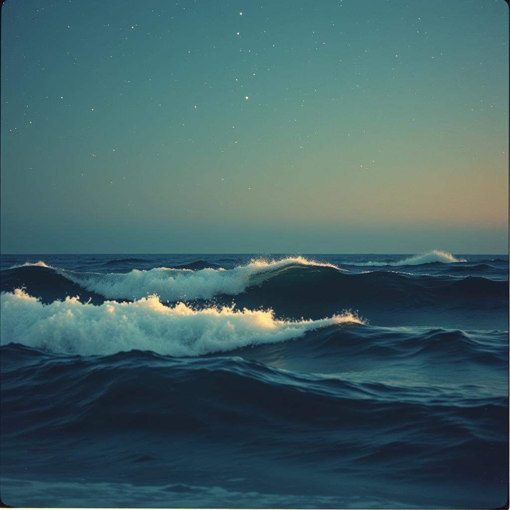 Glistening Blue Hues