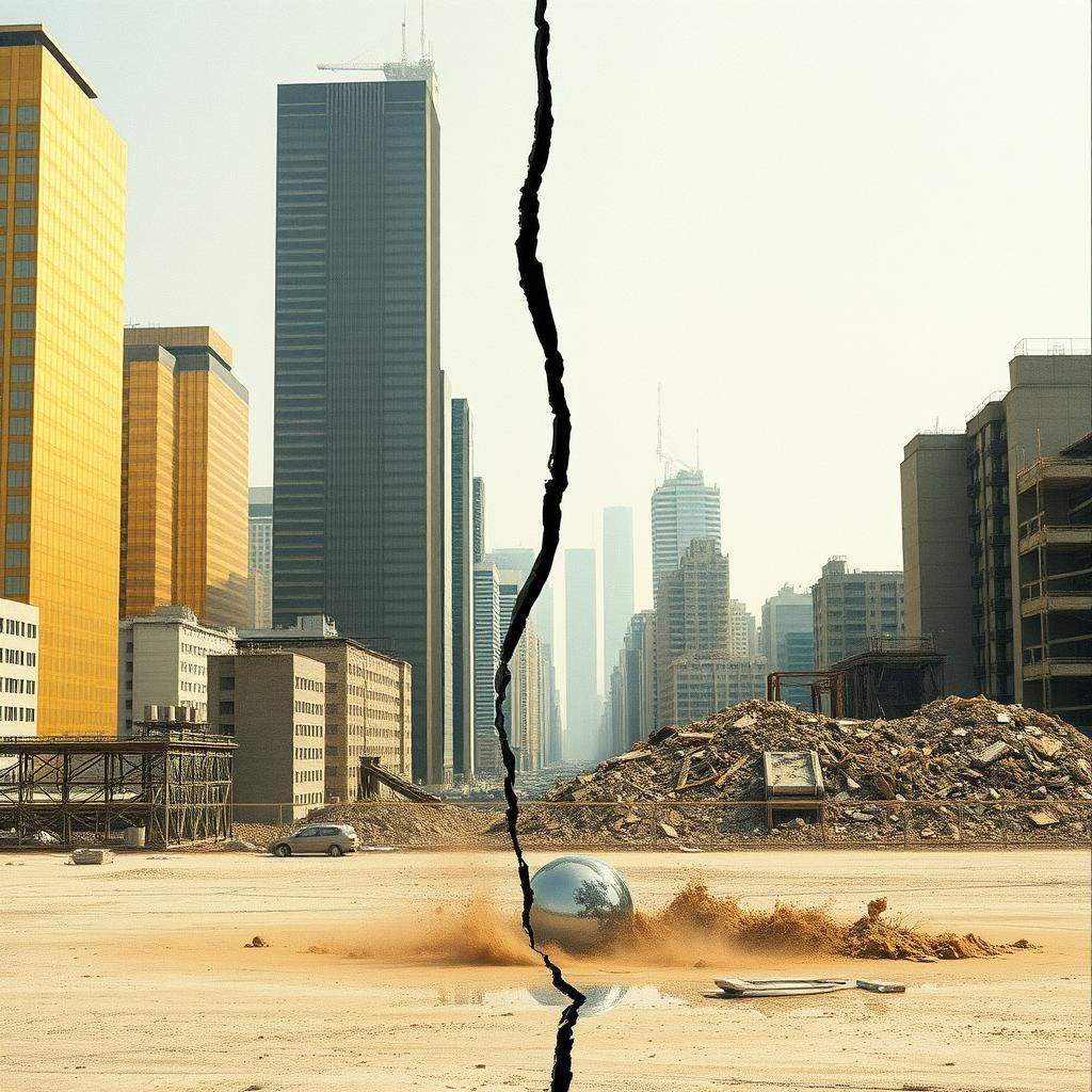 Zwischen Gold und Beton