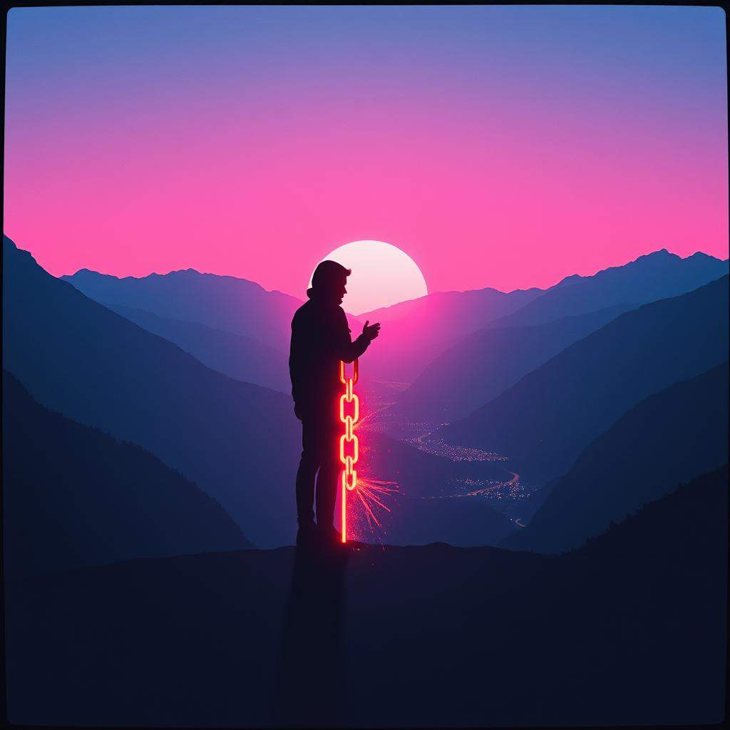 Ciao Dunkelheit hello Licht