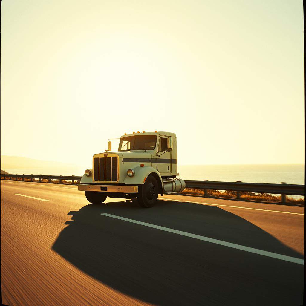 Asphalt bis ans Meer