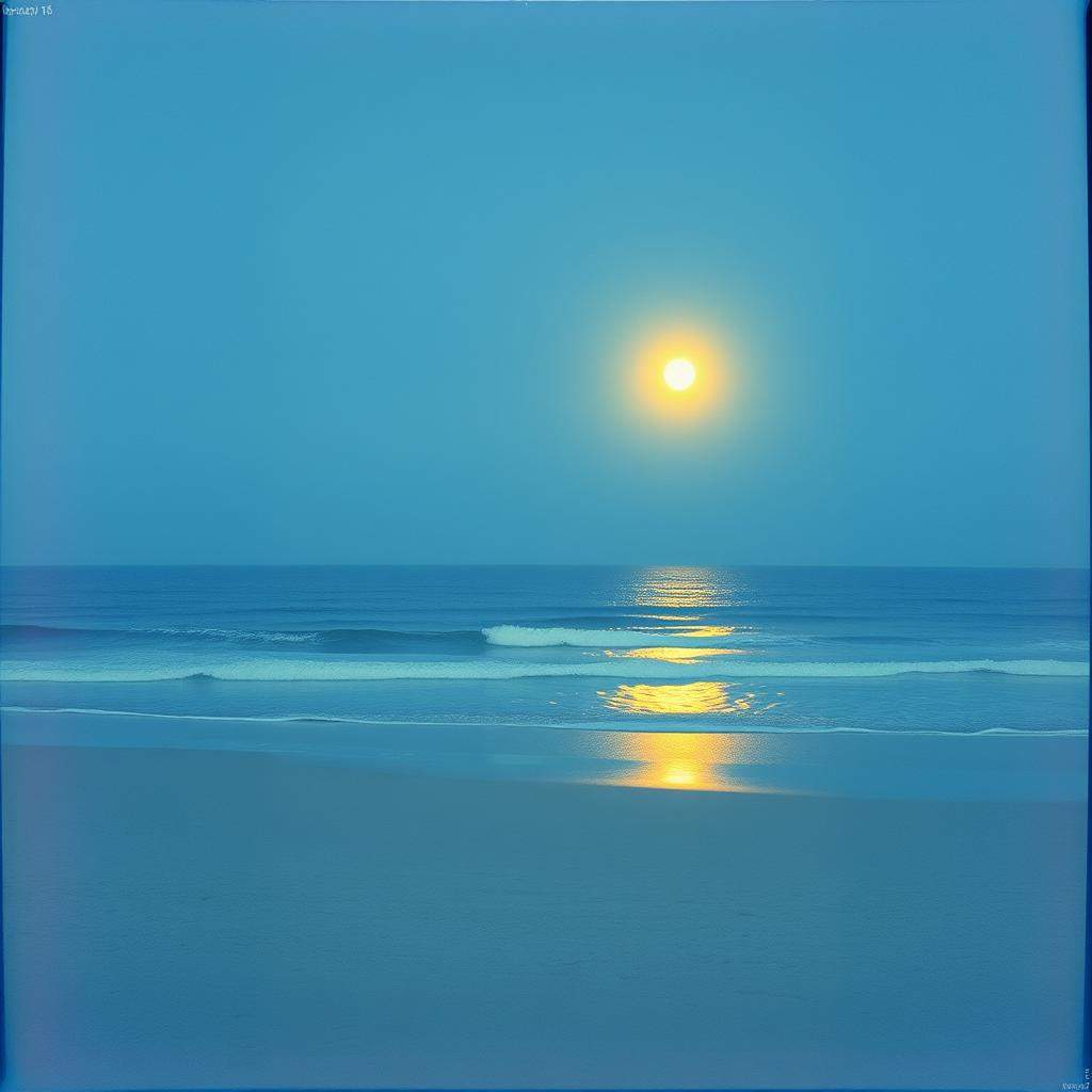 Shadows on golden sands