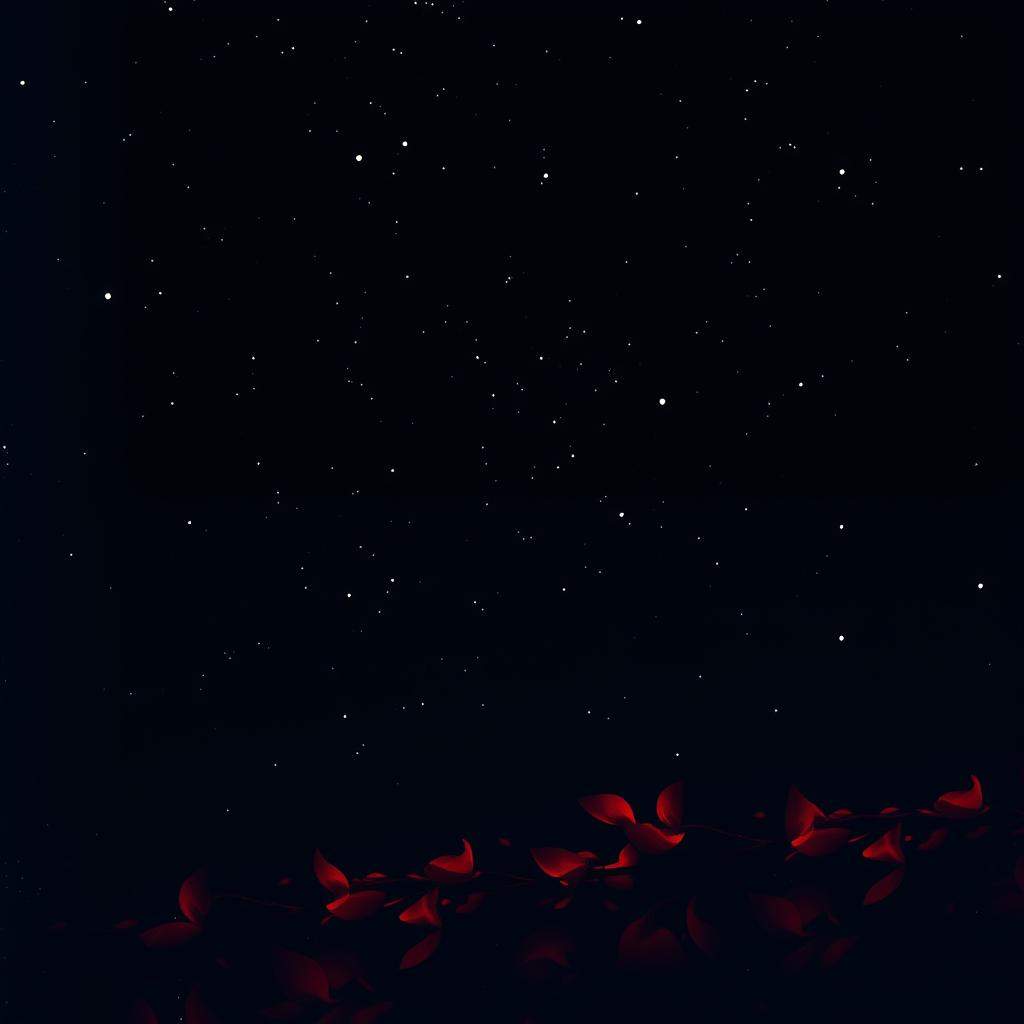 Glowing Red Cascade