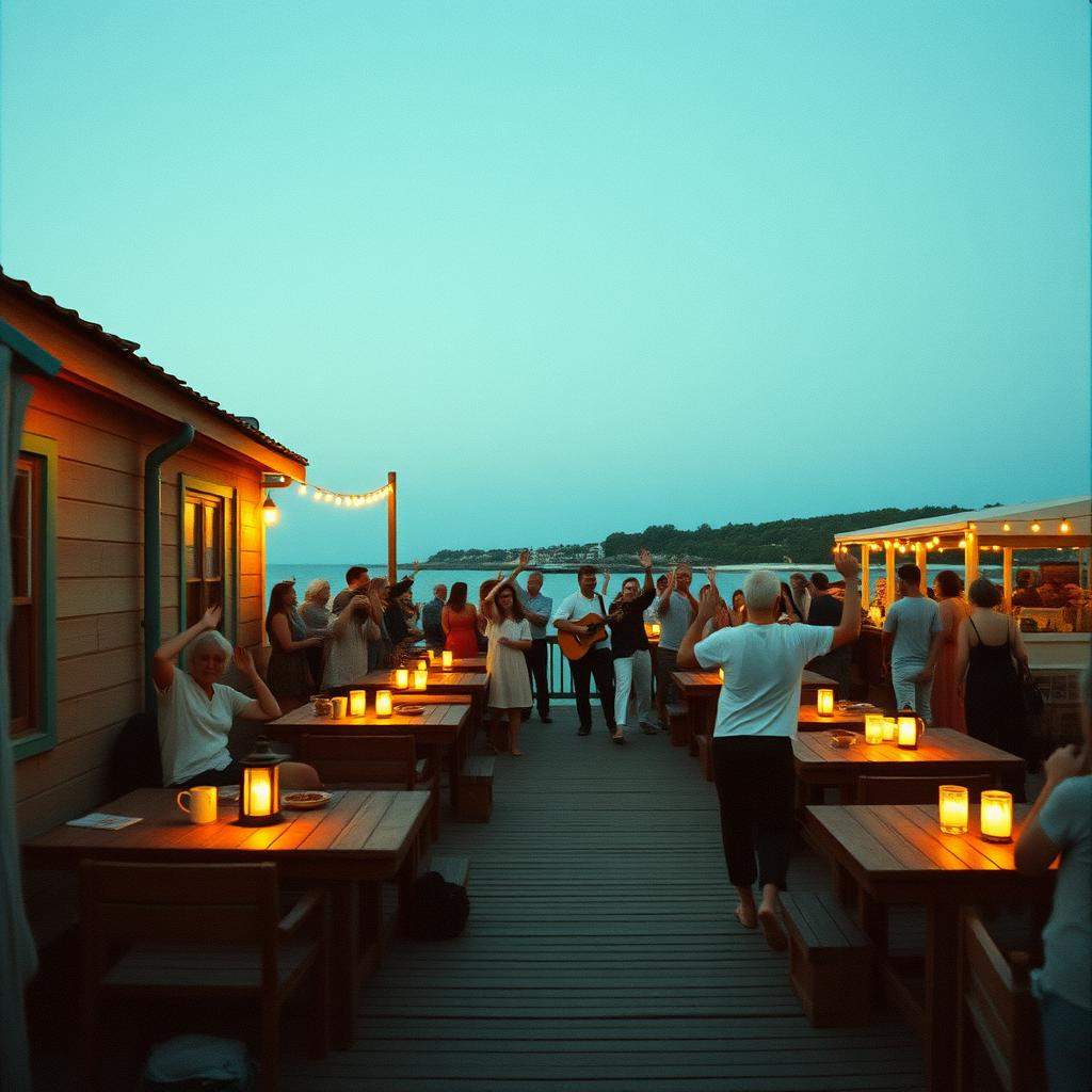 Danse à soir au quai