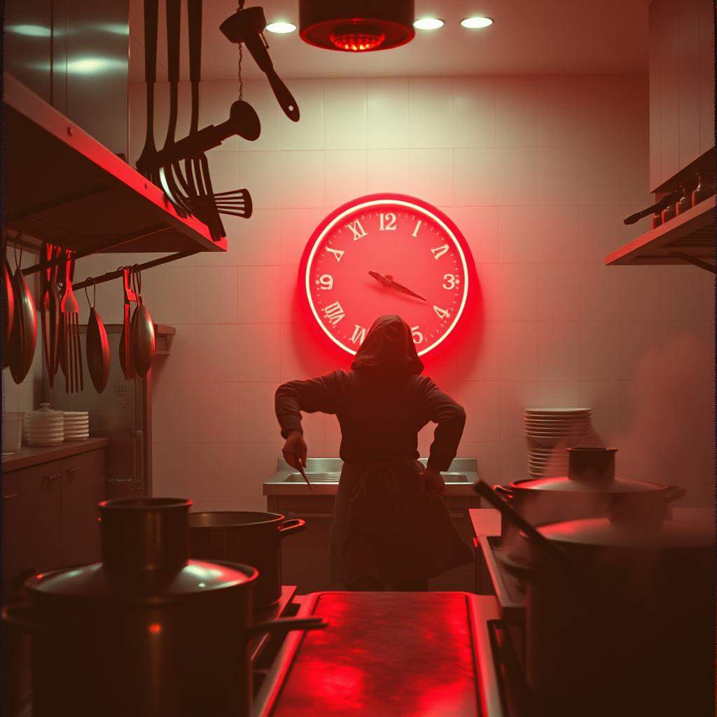 Koch im Kampf gegen die Zeit 4