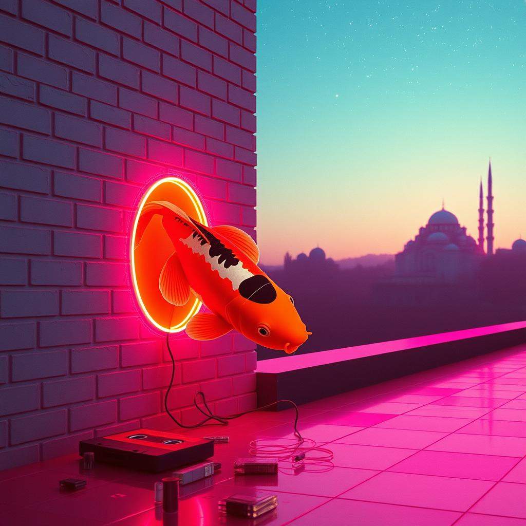 When a fish hits a wall