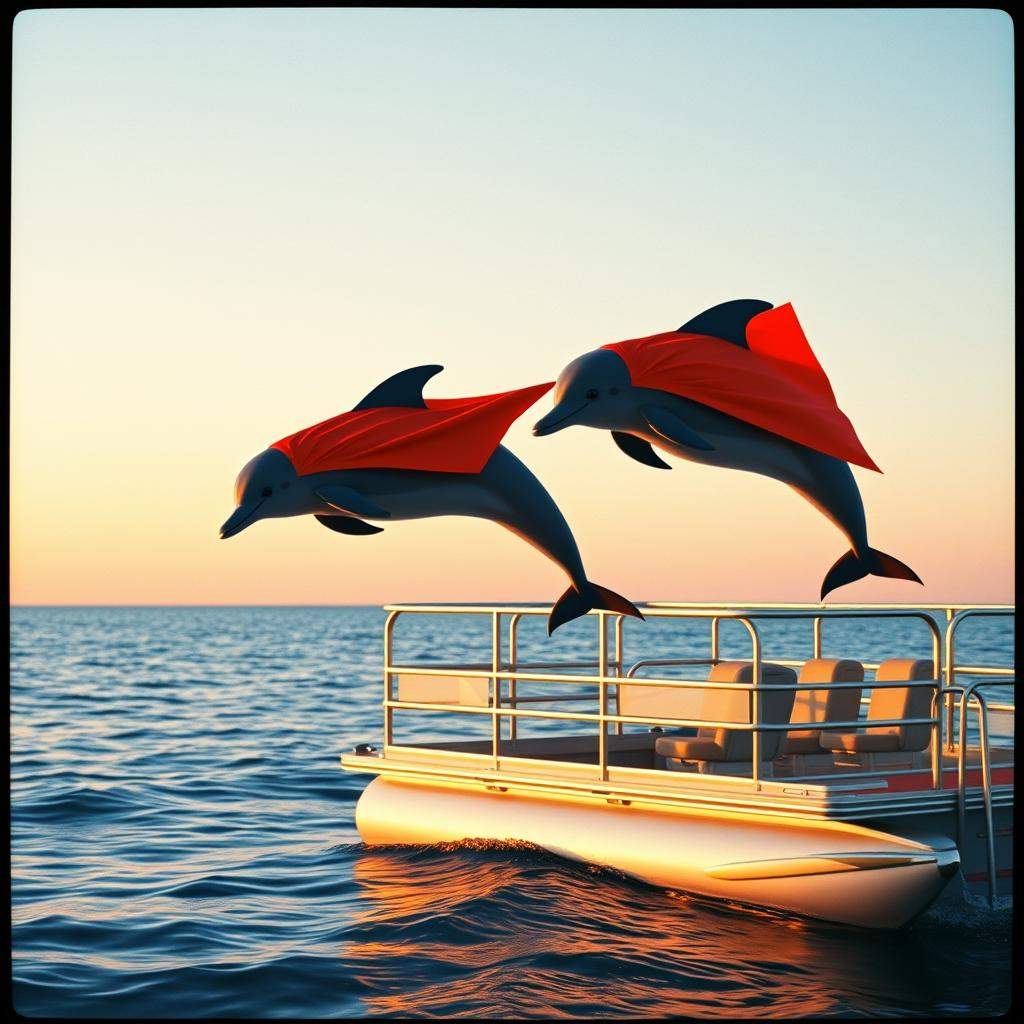 Crime fighting dolphins