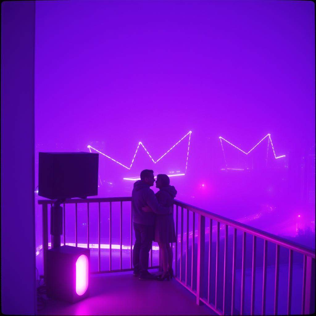 Purple Balcony Promises