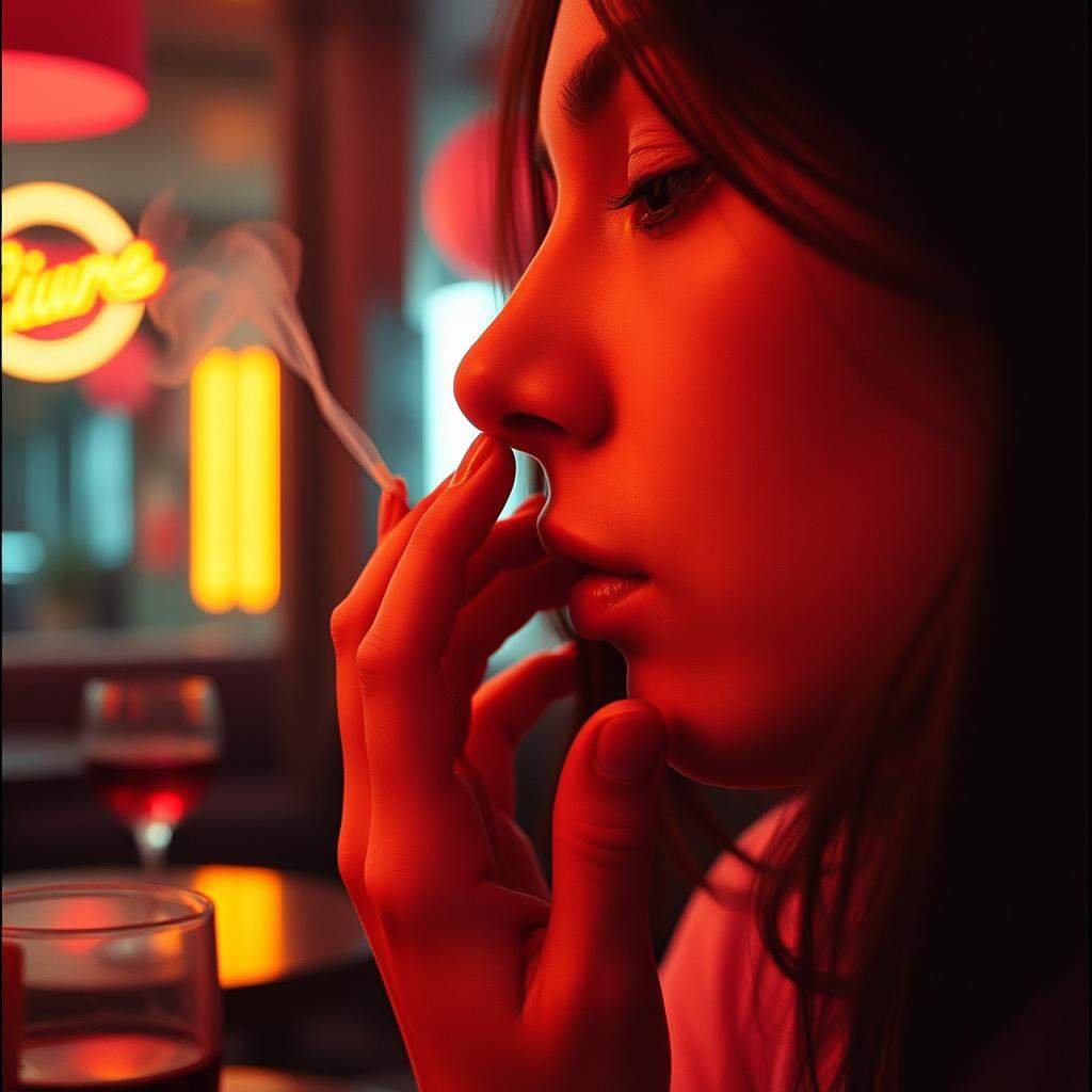 Ce soir si tu touches mon menton