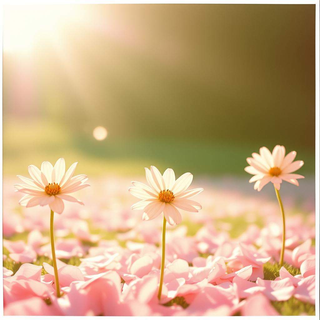 Three Blossoms of the Day