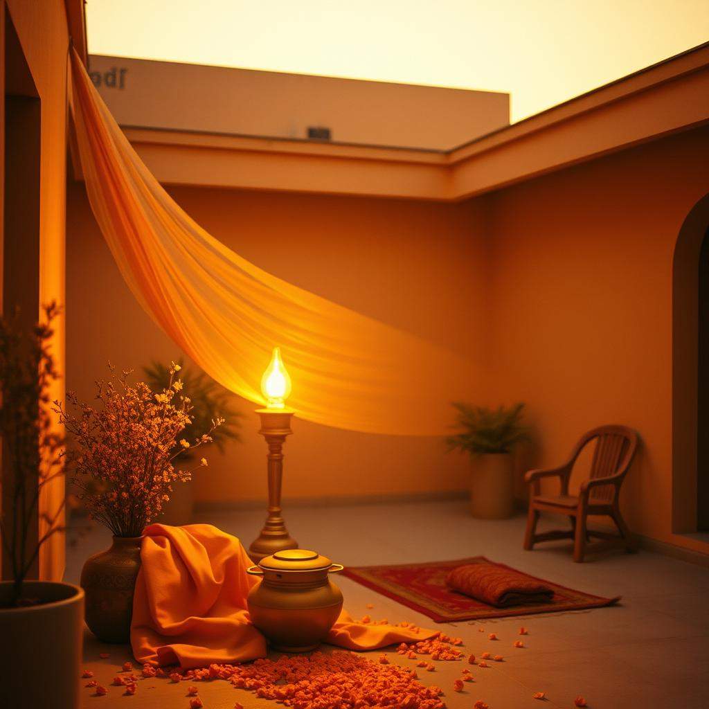 सूरज और ठंडी हवा