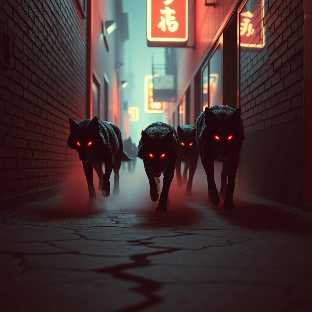 Red Eyes In The Pack