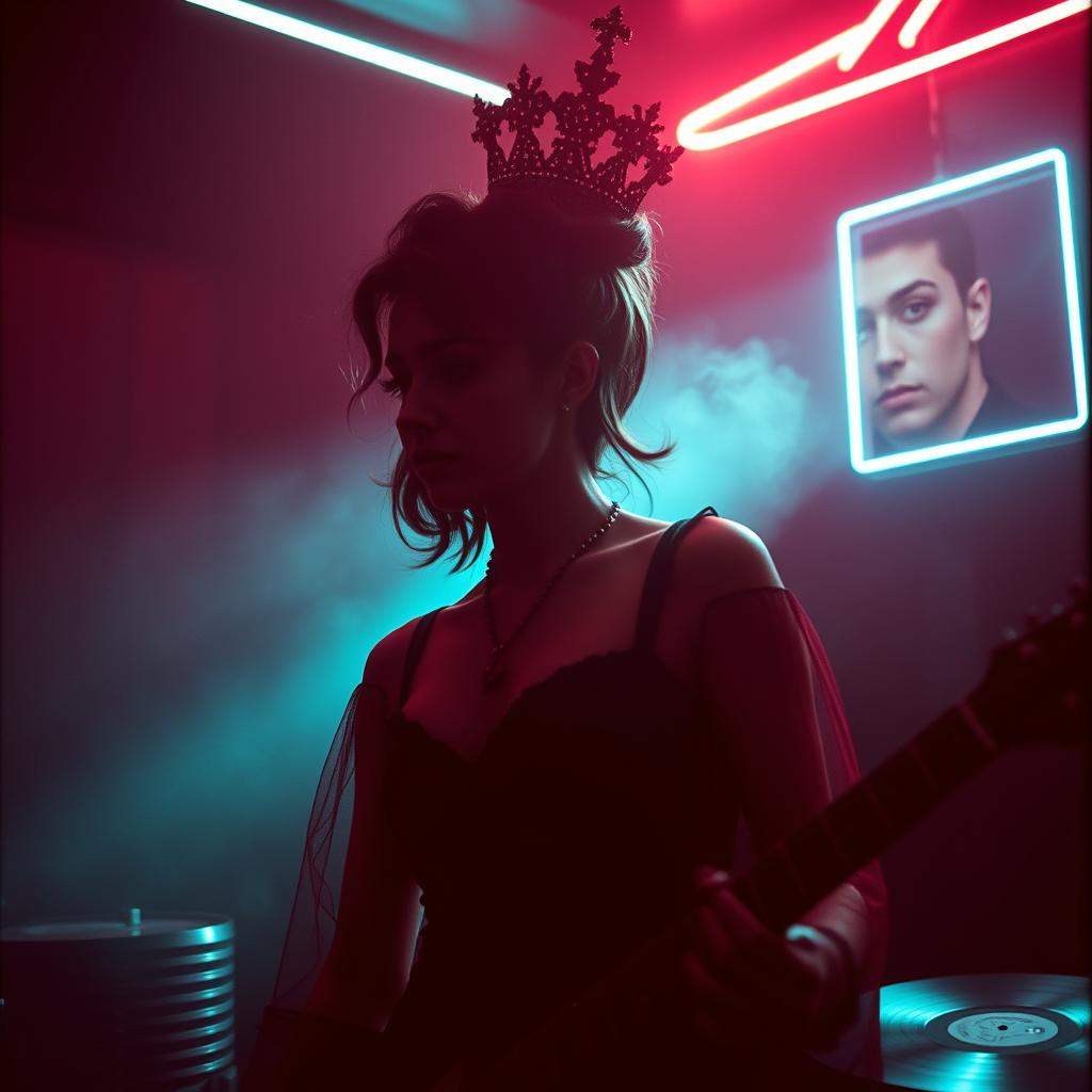 Smoky eyed beauty, queen