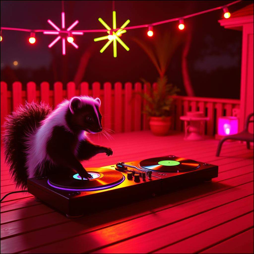 Skunky Spins the Funk
