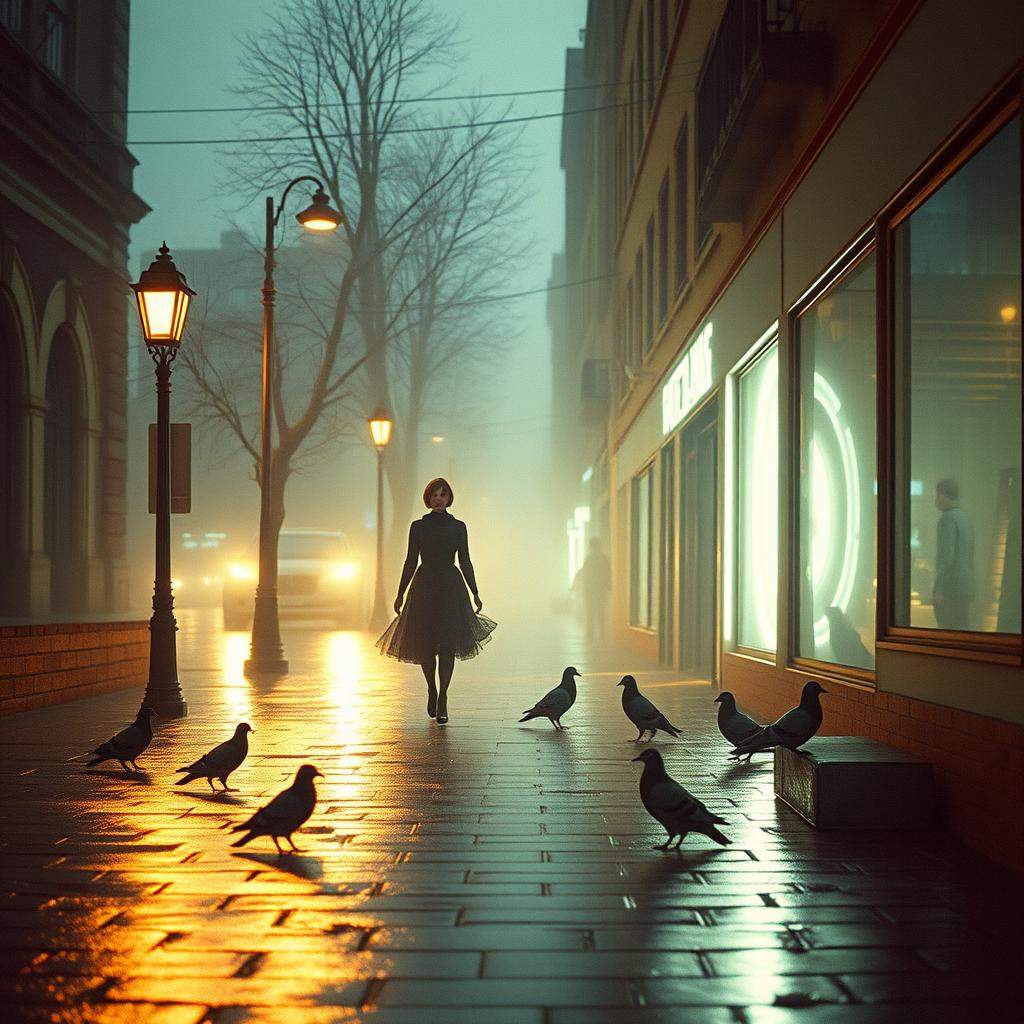 Mikor az utcán átment a kedves