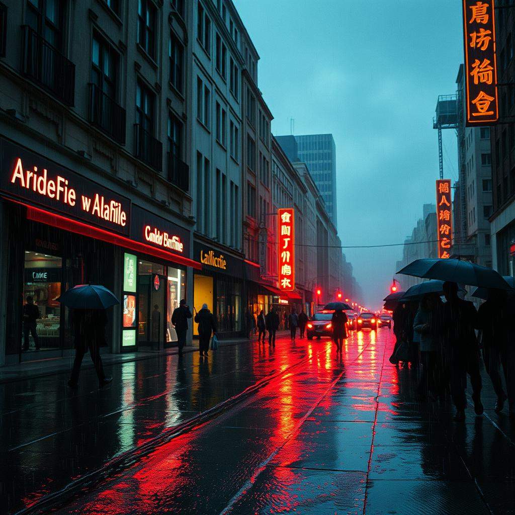 The Rain Falling Down (Nearly a Torrential Downpour)