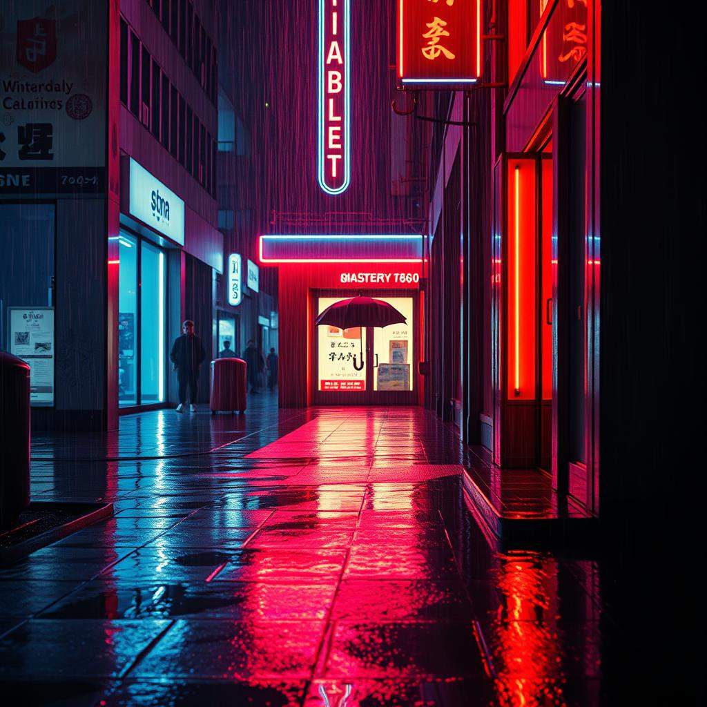 The Rain Falling Down (Nearly a Torrential Downpour)