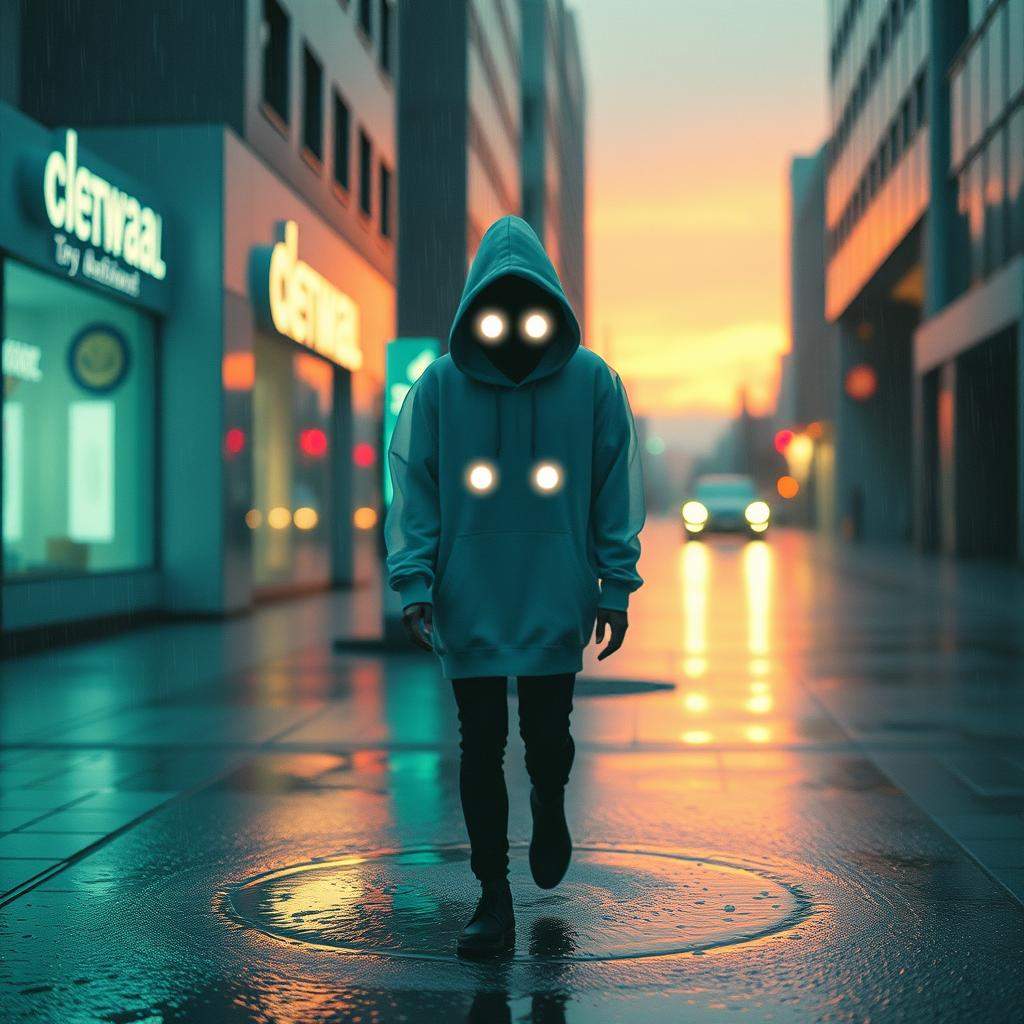 The stranger with the hoodie (Her)