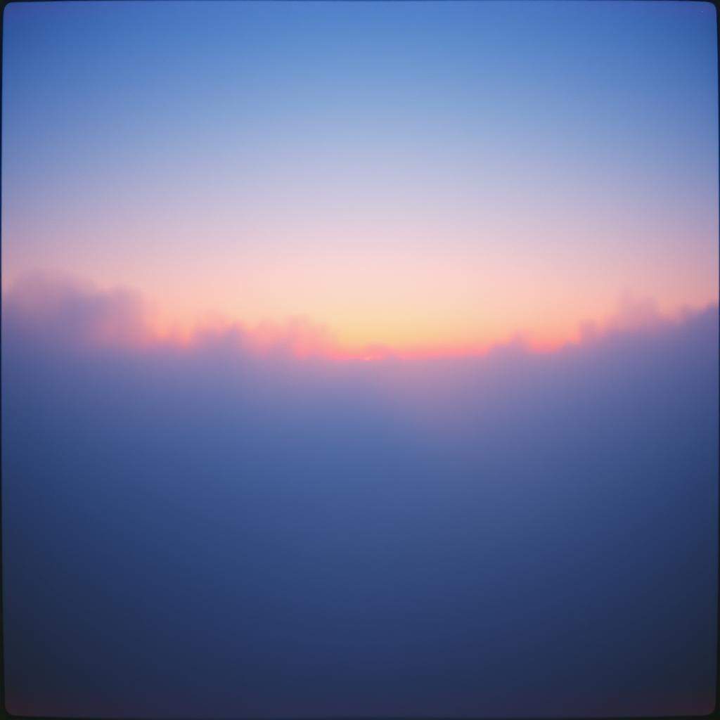 Twilight on Misty River