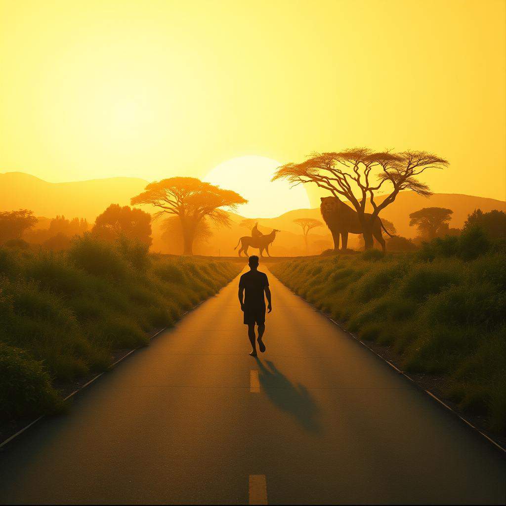 "Black Jesus Walk - aka: Lion of Judah Road"