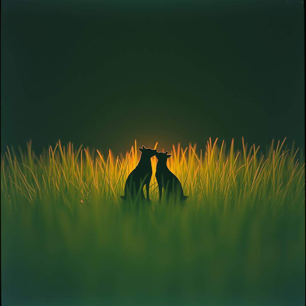 Kiss her in front of you