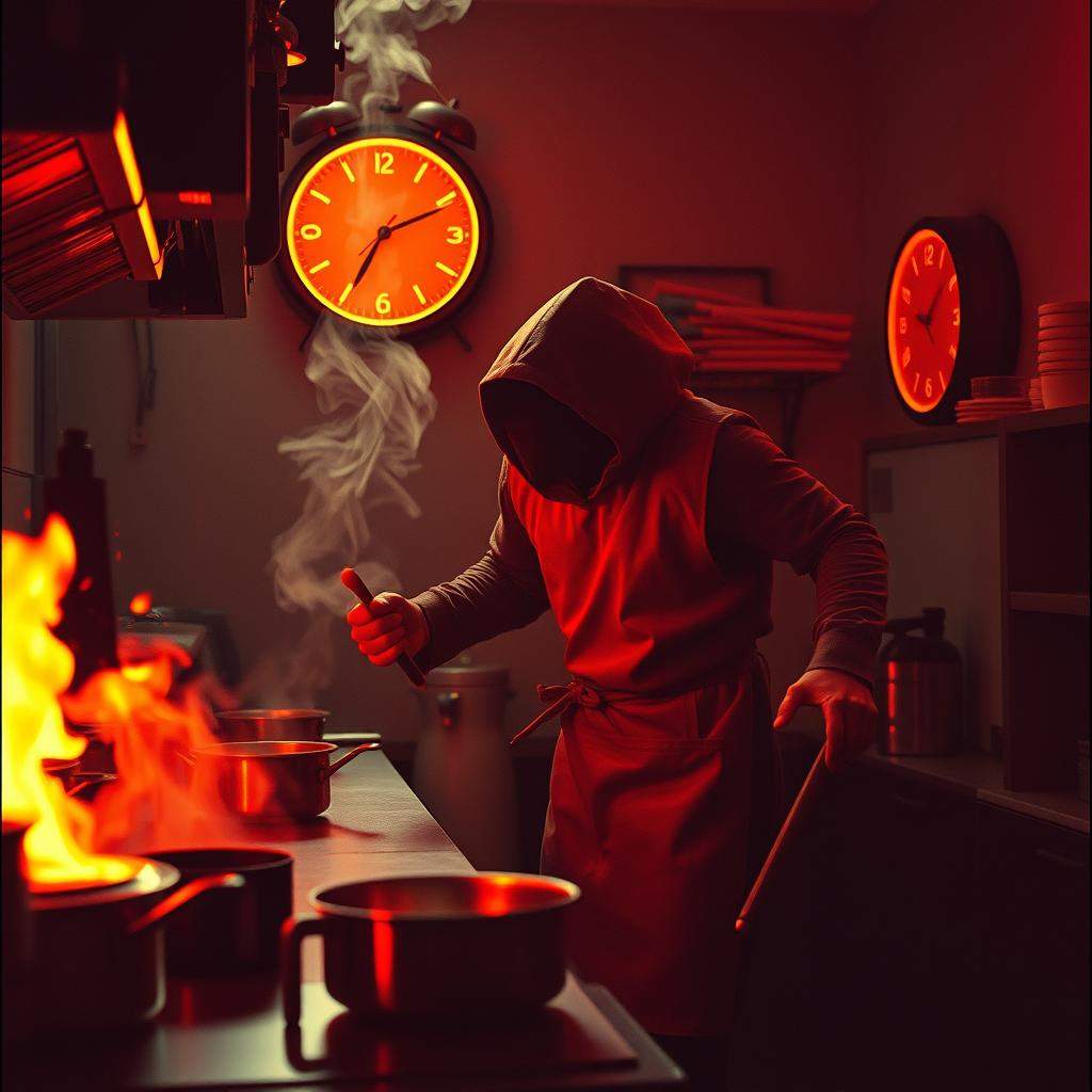 Koch im Kampf gegen die Zeit 4