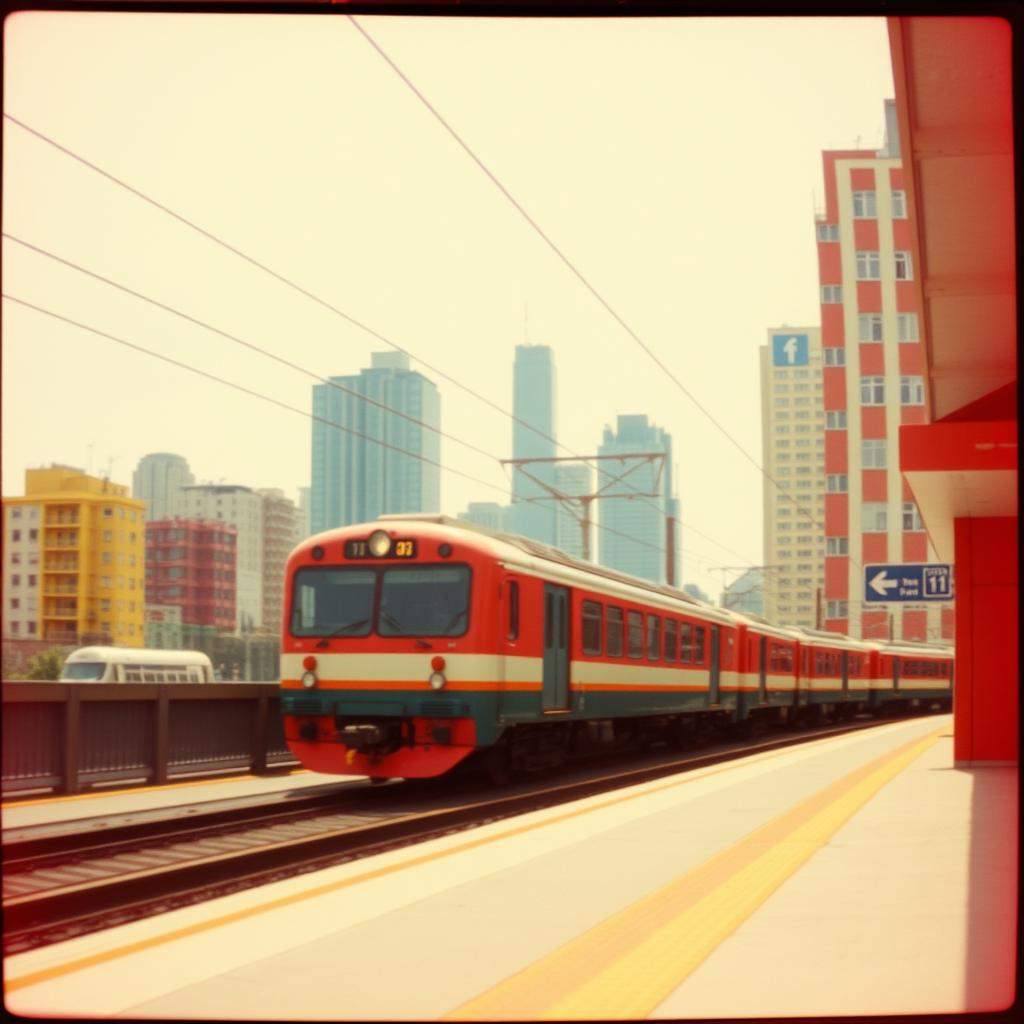 Lok Leuchtet Blau-Gelb