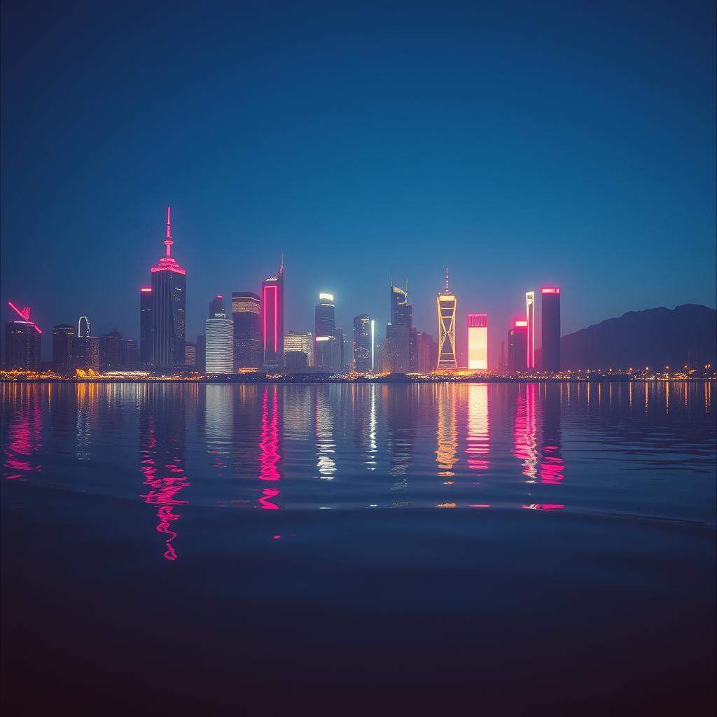 Beneath the Neon Sky