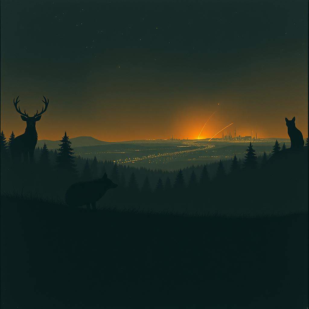 Wenn der Himmel brennt