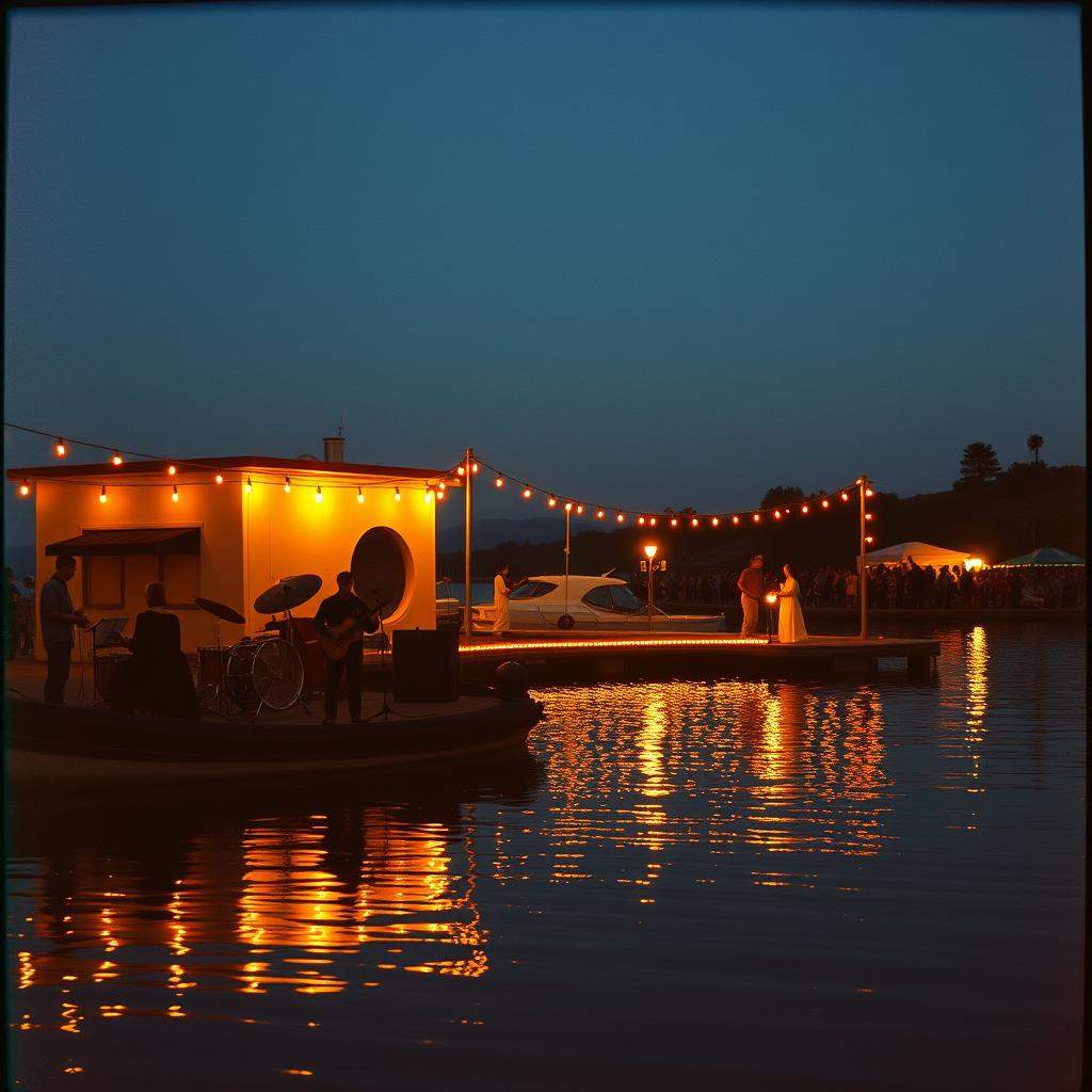 Veillée sur le quai