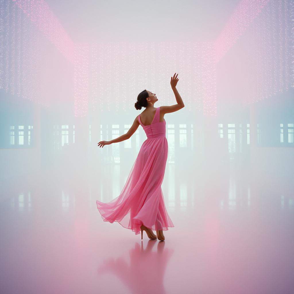 Pink dress